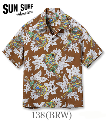 SUN SURF サンサーフ SHORT SLEEVE RAYON ALOHA SHIRT '26MODEL