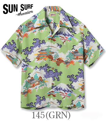 SUN SURF サンサーフ SHORT SLEEVE RAYON ALOHA SHIRT '26MODEL