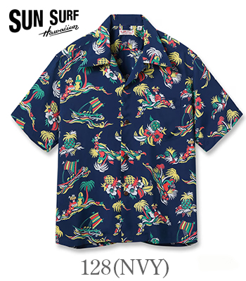 SUN SURF サンサーフ SHORT SLEEVE RAYON ALOHA SHIRT '26MODEL