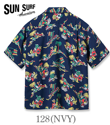 SUN SURF サンサーフ SHORT SLEEVE RAYON ALOHA SHIRT '26MODEL