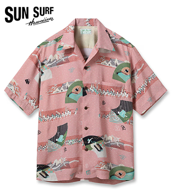SUN SURF SPECIAL EDITION サンサーフ SHORT SLEEVE RAYON ALOHA SHIRT