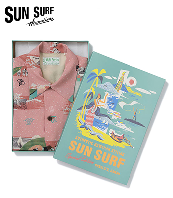 SUN SURF SPECIAL EDITION サンサーフ SHORT SLEEVE RAYON ALOHA SHIRT