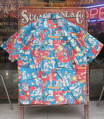 SUN SURF SPECIAL EDITION サンサーフ SHORT SLEEVE COTTON POPLIN