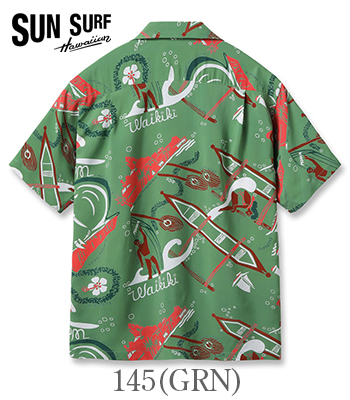 SUN SURF サンサーフ KEONI OF HAWAII by JOHN MEIG SHORT SLEEVE