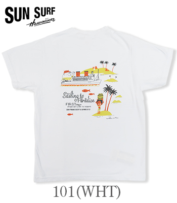 SUN SURF サンサーフ 半袖|Made in USA|柳原良平|Mookie Sato