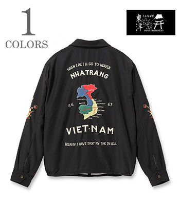 テーラー東洋　TT15547 119BLK L ベトジャン テーラー東洋TT15547 119BLK L ベトジャン