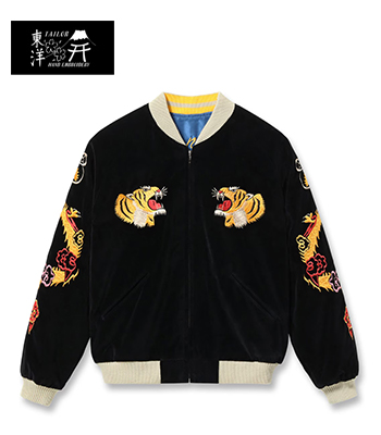 TAILOR TOYO テーラー東洋 VELVETEEN SOUVENIR JACKET|スカジャン