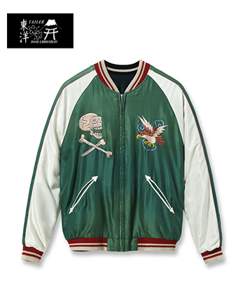 TAILOR TOYO テーラー東洋 ACETATE SOUVENIR JACKET|スカジャン|AGING