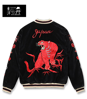 TAILOR TOYO テーラー東洋 VELVETEEN SOUVENIR JACKET|スカジャン『RED