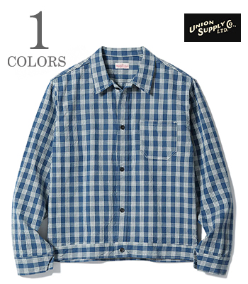 UNION SUPPLY ユニオンサプライ パラカチェック|シャツブラウス