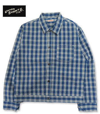 UNION SUPPLY ユニオンサプライ パラカチェック|シャツブラウス