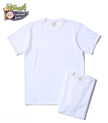 WHITESVILLE ホワイツビル 半袖|丸胴|無地|アンダーウエア|Tシャツ『2