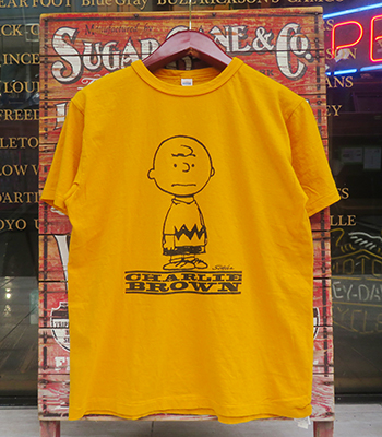 新品 ウエアハウス ビンテージ PEANUTS 半袖 Tシャツ XL イエロー WAREHOUSE VINTAGE PEANUTS ウエアハウス 半袖|19/-天竺|CHARLIE BROWN
