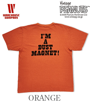 WAREHOUSE VINTAGE PEANUTS ウエアハウス 半袖|19/-天竺|PIGPEN|ONE