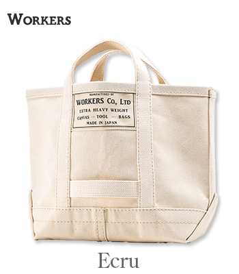 WORKERS ワーカーズ 4号帆布|ツールバッグ|オープントップ|ショート