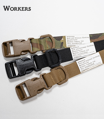 ERL WEBBING BELT ベルト WORKERS ワーカーズ ITW Nexus|ナイロンウェビングベルト『Webbing