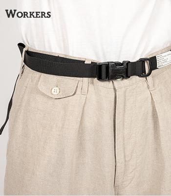WORKERS ワーカーズ ITW Nexus|ナイロンウェビングベルト『Webbing
