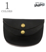 Horsehide Double Flap Oval Coin Wallet