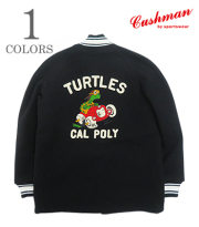 CUSHMAN TURTLES MELTON CAR CLUB JACKET