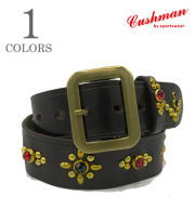 40mm SINGLE PIN STUDS LEATHER BELT