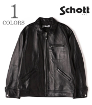LEATHER TRACKER JACKET