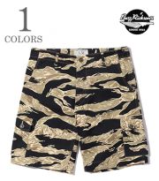 BUZZRICKSON’S バズリクソンズ  ットンツイル|タイガーストライプ|カーゴショーツ『GOLD TIGER PATTERNS SHORTS』【アメカジ・ミリタリー】BR51904