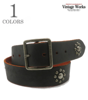 Hand Made Leather Belt CHASHIN CUSTOM