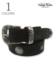 Western Belt With Apolo & Coin Concho