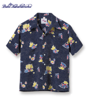 DUKE KAHANAMOKU SUN SURF サンサーフ SPECIAL EDITION ALOHA SHIRT '21Model 『DUKE'S POLKA-DOTS』【アロハ・洋柄】DK38677