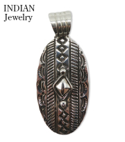 Navajo Stampede Pendant Geneva Ramone