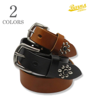 30mm Leather Studs Belt