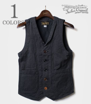 ORGUEIL オルゲイユ フレンチワークベスト|ジレ『Work Wear Gilet』【アメカジ・ワーク】OR-4009