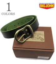 HIMEJI LEATHER ORIGINAL BELT Olive