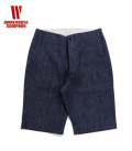 WAREHOUSE  DENIM CHINO SHORTS