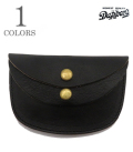 Horsehide Double Flap Oval Coin Wallet