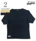 Jacquard Knit-Like Half Sleeve Tee