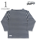 Three-Quarter Sleeve Border Tee