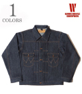 WAREHOUSE ウエアハウス 米綿 3 州ブレンド左綾サンフォライズドデニム|ジャケット『1947 MJ Pre-Rodeo Jacket』【アメカジ・ワーク】2008
