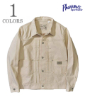 PHERROW'S フェローズ オリジナルコットンダック|ワークジャケット『DUCK WORK JACKET』【アメカジ・ワーク】222WJ