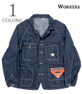 WORKERS CAT DAY Coverall, 6oz Indigo Denim