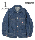 CAT DAY Coverall, 9.5 oz Indigo Denim