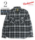 NEP TWILL CHECK HALF ZIP WORK SHIRT