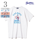 PHERROW'S フェローズ 半袖|プリントTシャツ『U.S.S. NAVY HAWAII SST』【アメカジ・ミリタリー】25S-PT8