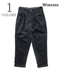 WORKERS Trousers, Heavy Corduroy