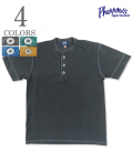 HENLEY NECK T-Shirt Pigment