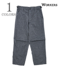 FWP Trousers, Black Chambray