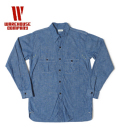 WAREHOUSE WESTERN YORK CHAMBRAY SHIRT