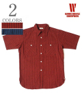 SHORT SLEEVE CHECK WORK SHIRTS A柄
