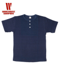 WAREHOUSE INDIGO HENLEY TEE