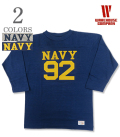 NAVY  FOOTBALL TEE